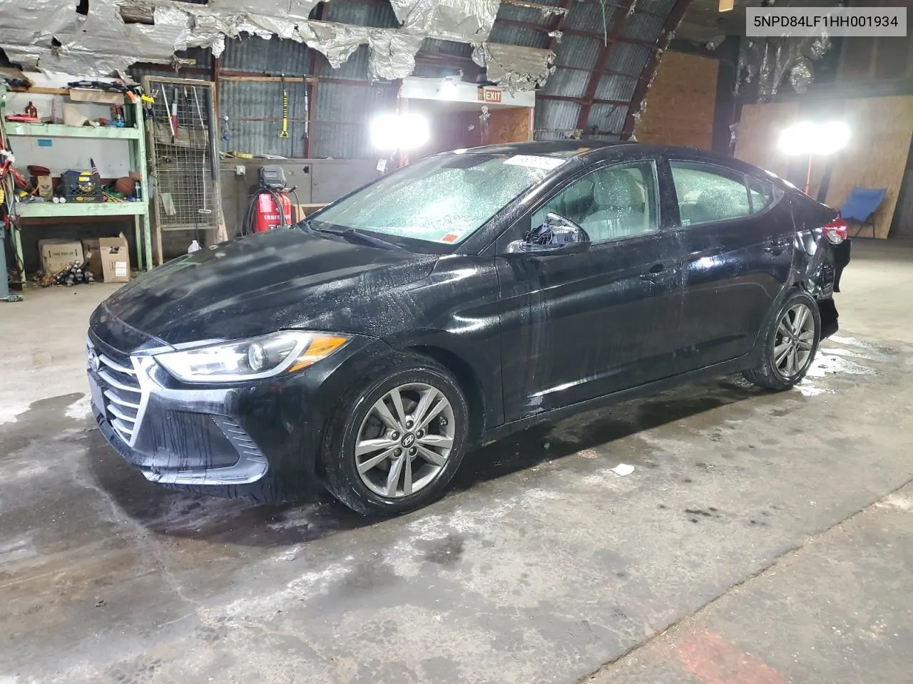 5NPD84LF1HH001934 2017 Hyundai Elantra Se