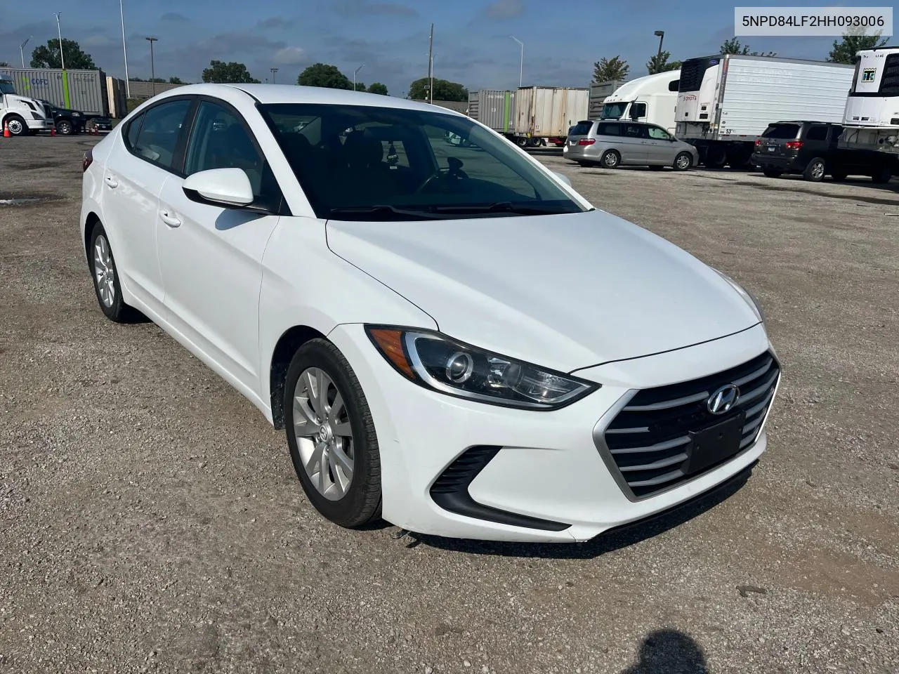 5NPD84LF2HH093006 2017 Hyundai Elantra Se