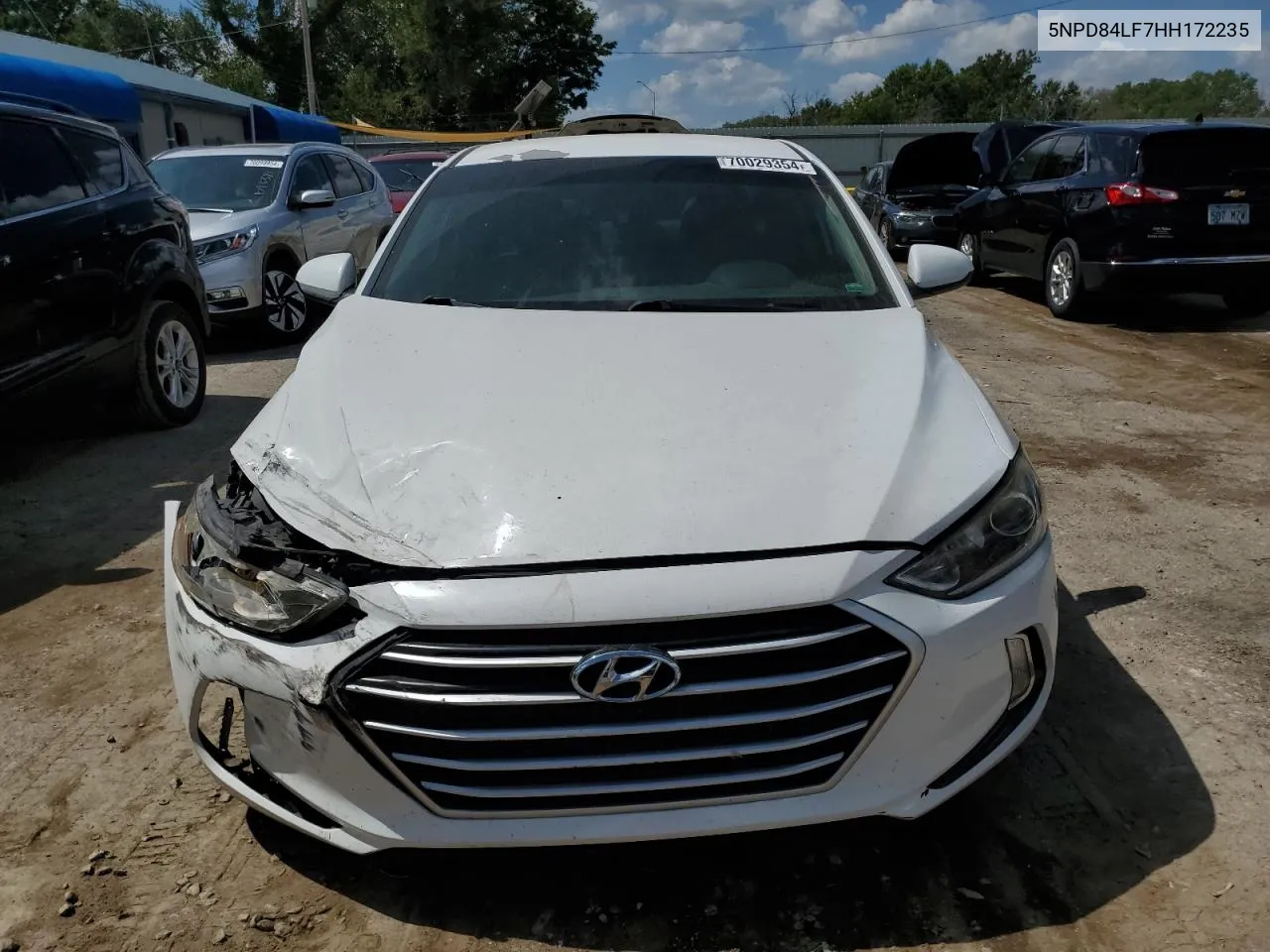 2017 Hyundai Elantra Se VIN: 5NPD84LF7HH172235 Lot: 70029354