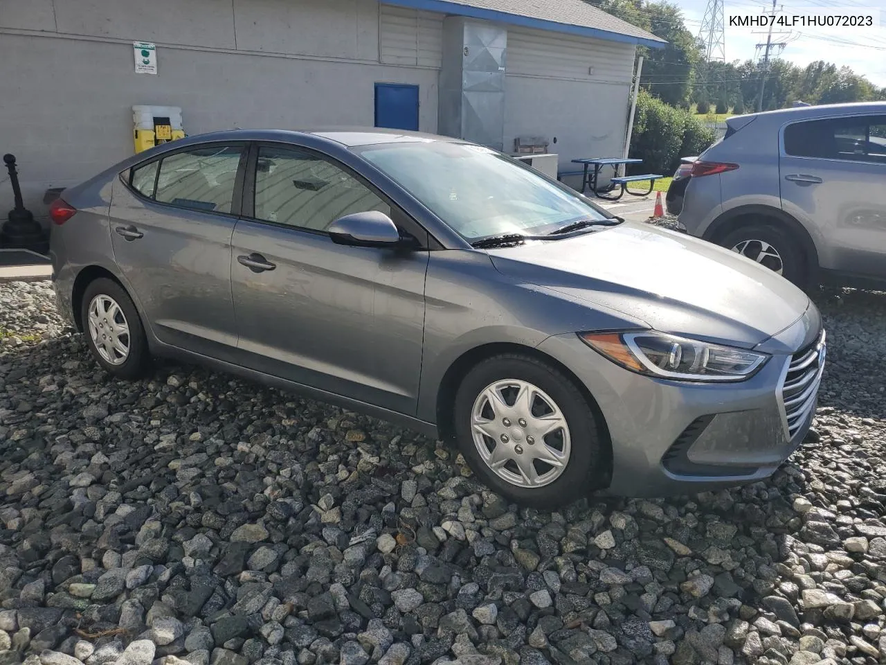 2017 Hyundai Elantra Se VIN: KMHD74LF1HU072023 Lot: 70241004