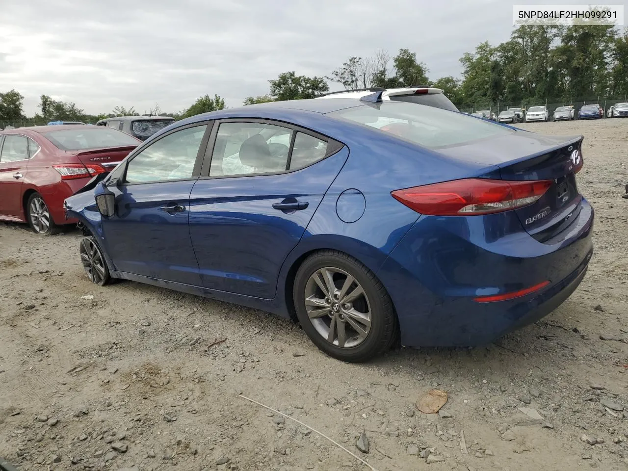 5NPD84LF2HH099291 2017 Hyundai Elantra Se