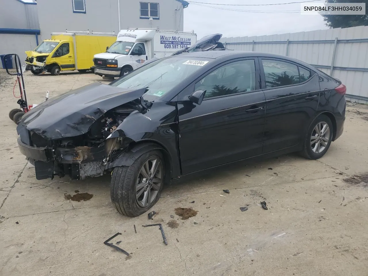 5NPD84LF3HH034059 2017 Hyundai Elantra Se