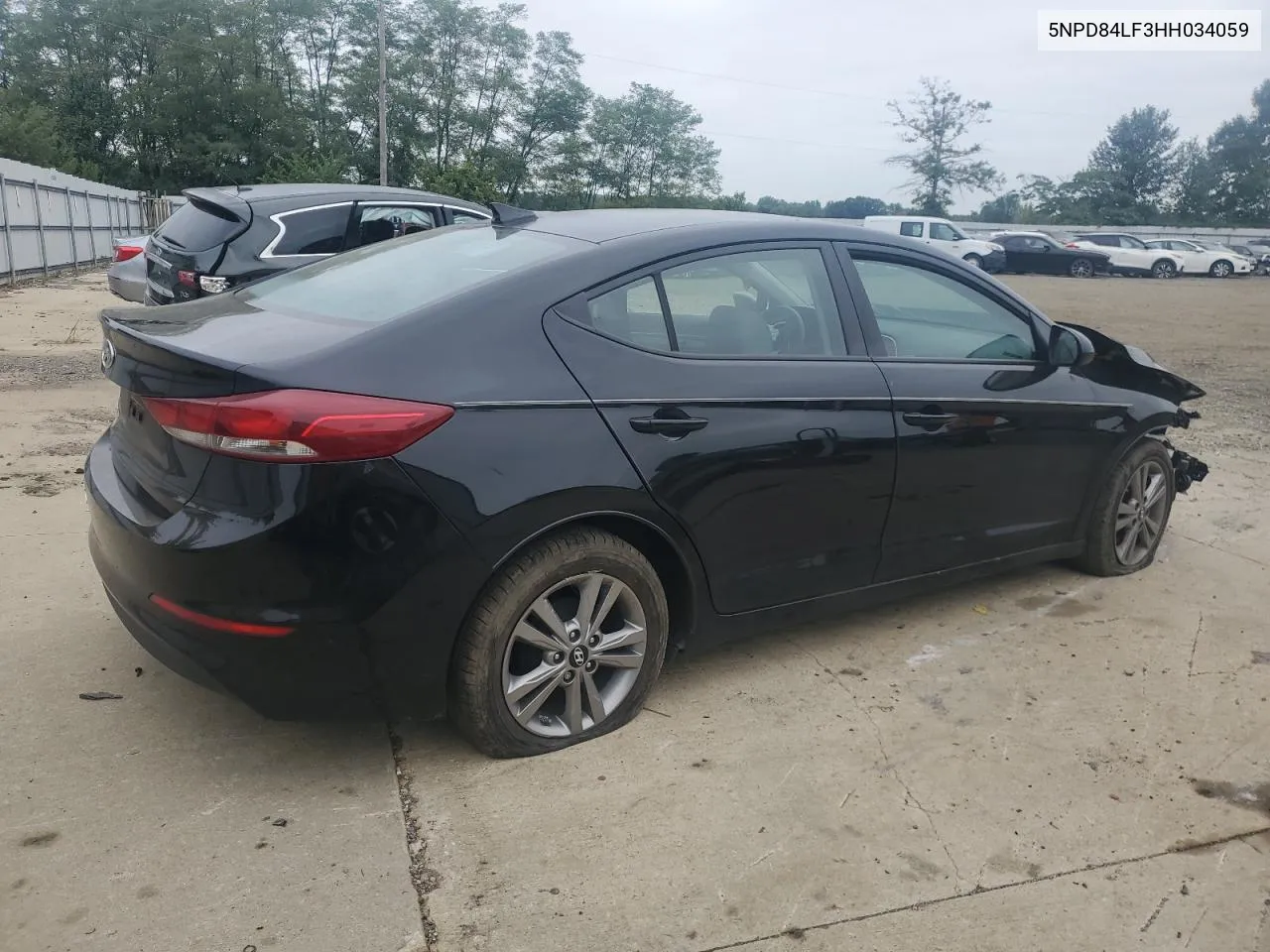 2017 Hyundai Elantra Se VIN: 5NPD84LF3HH034059 Lot: 70470304