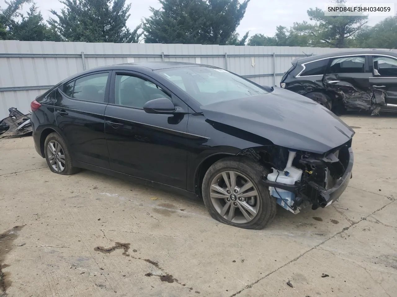 5NPD84LF3HH034059 2017 Hyundai Elantra Se