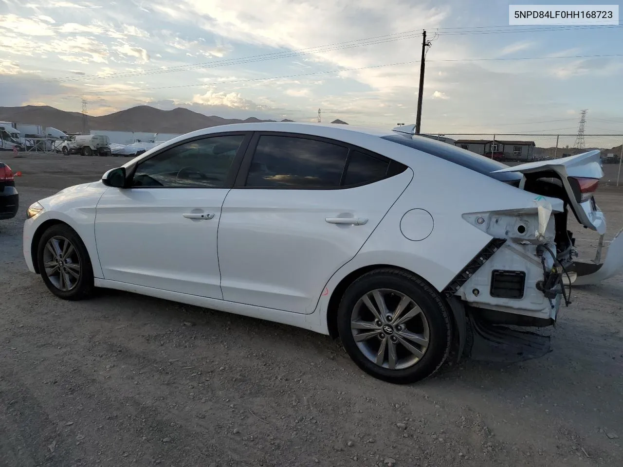 5NPD84LF0HH168723 2017 Hyundai Elantra Se