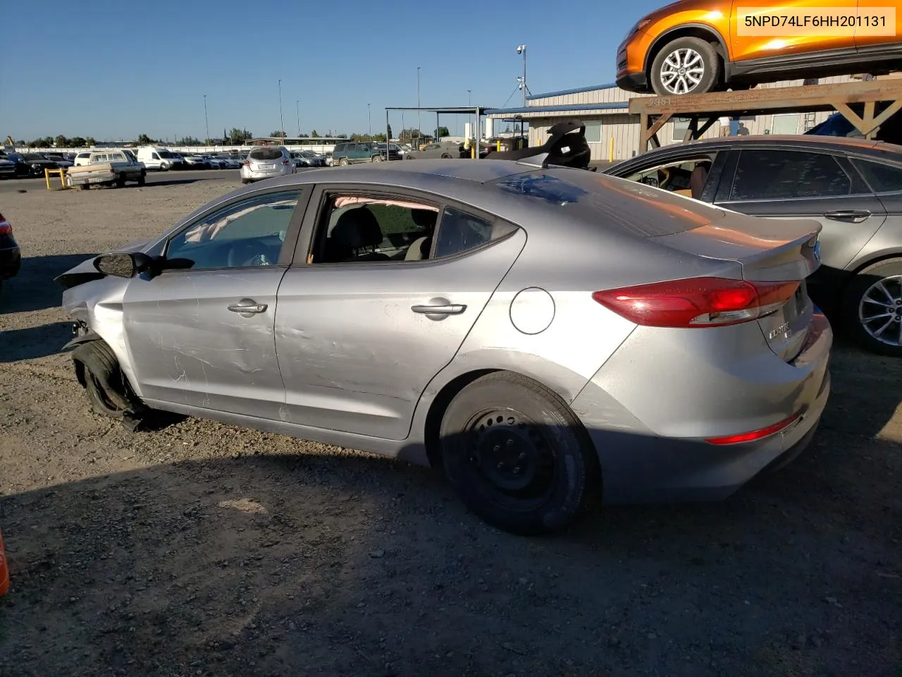 5NPD74LF6HH201131 2017 Hyundai Elantra Se