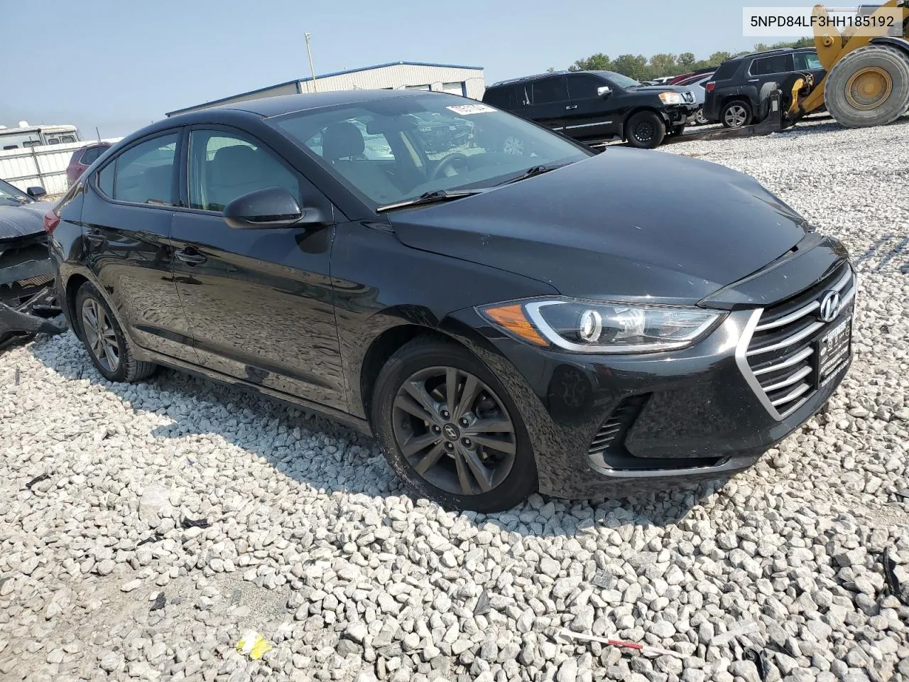 2017 Hyundai Elantra Se VIN: 5NPD84LF3HH185192 Lot: 70511304