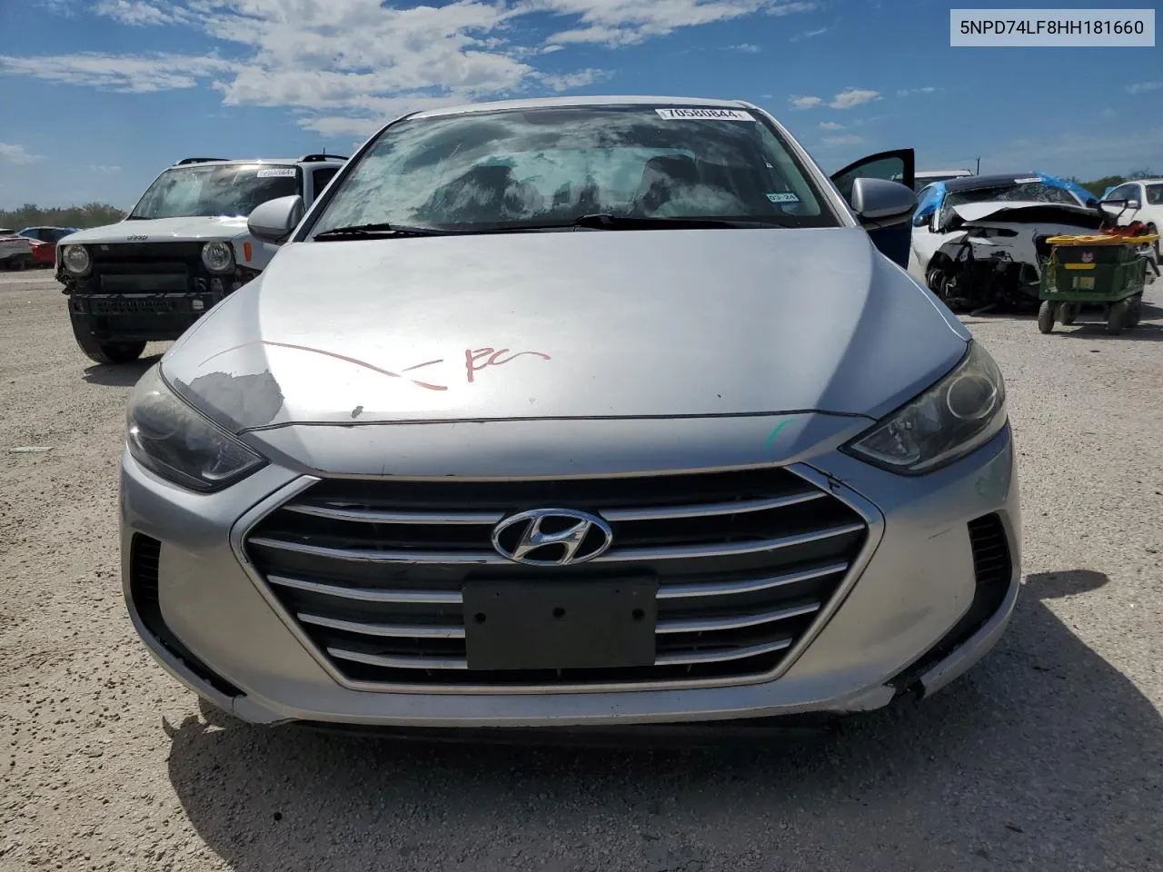 5NPD74LF8HH181660 2017 Hyundai Elantra Se