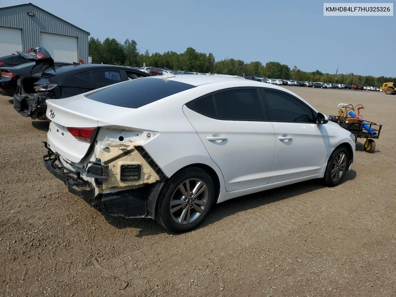 2017 Hyundai Elantra Se VIN: KMHD84LF7HU325326 Lot: 70581794