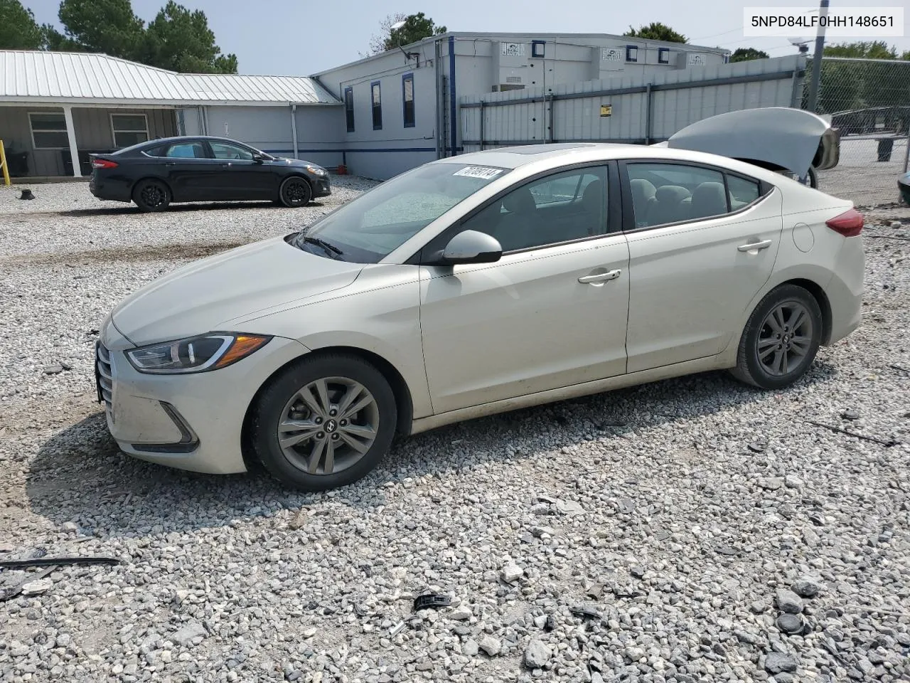 2017 Hyundai Elantra Se VIN: 5NPD84LF0HH148651 Lot: 70709114