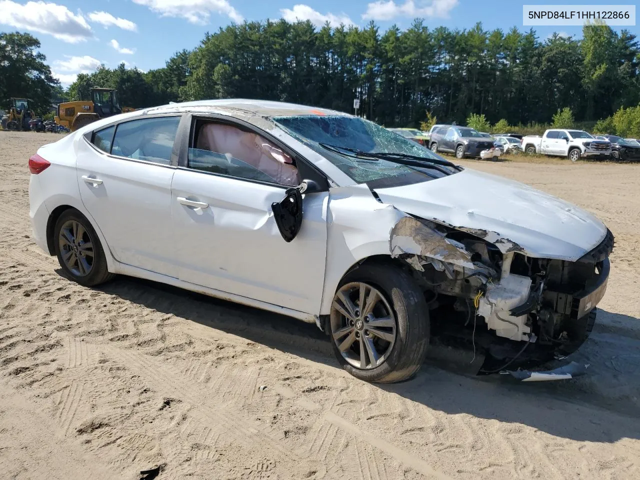 2017 Hyundai Elantra Se VIN: 5NPD84LF1HH122866 Lot: 70749354