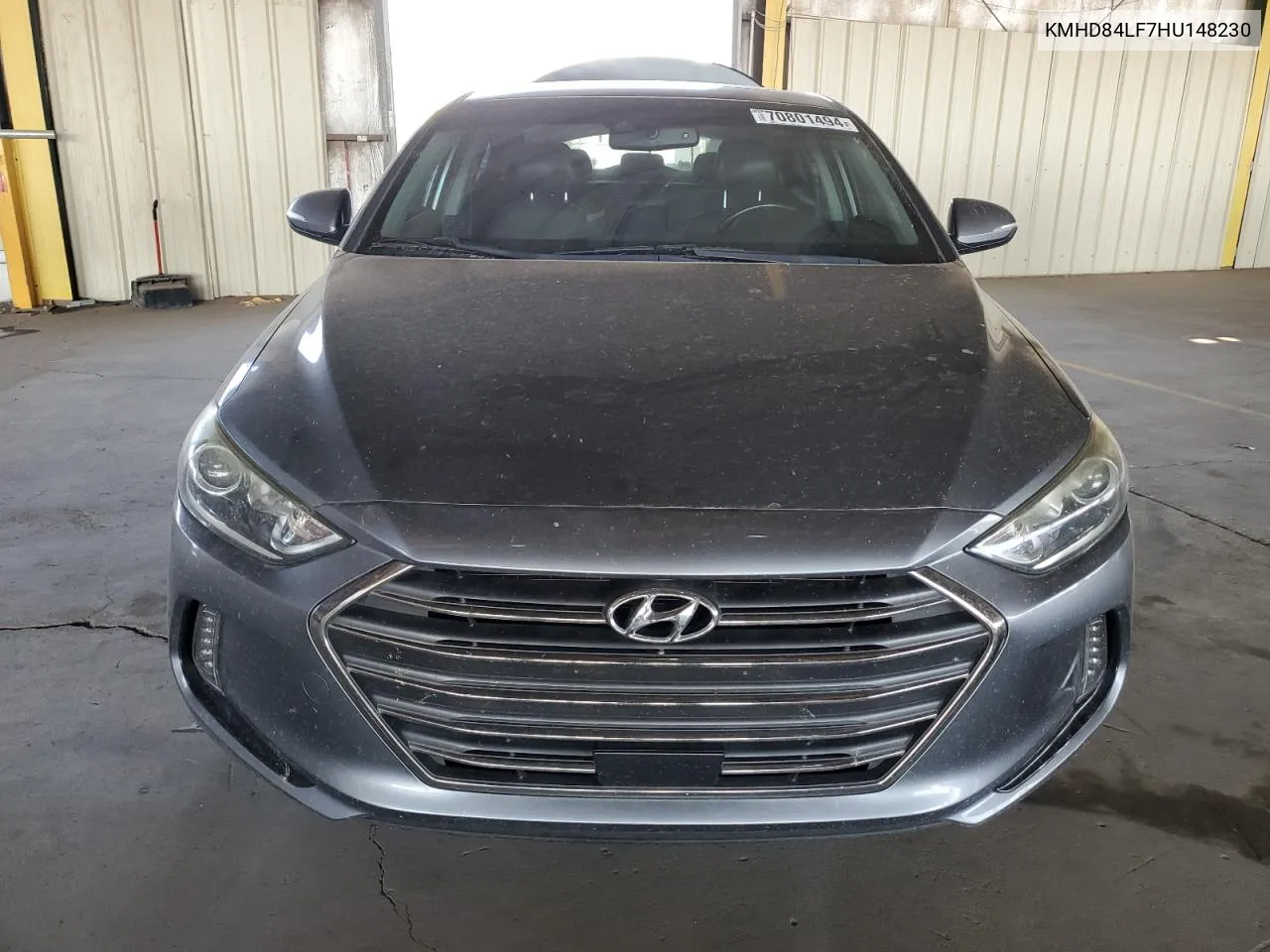 KMHD84LF7HU148230 2017 Hyundai Elantra Se