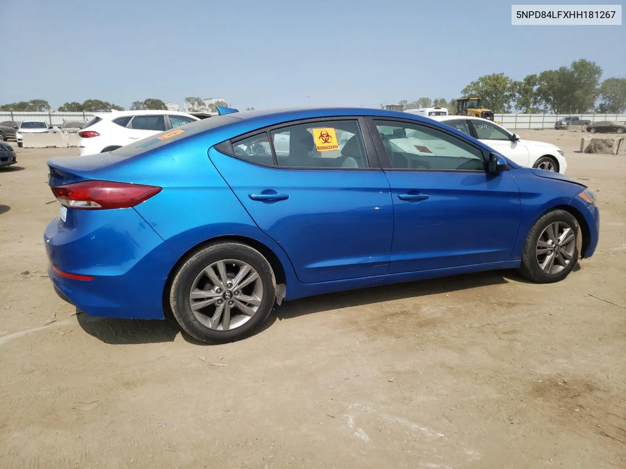 2017 Hyundai Elantra Se VIN: 5NPD84LFXHH181267 Lot: 70817004