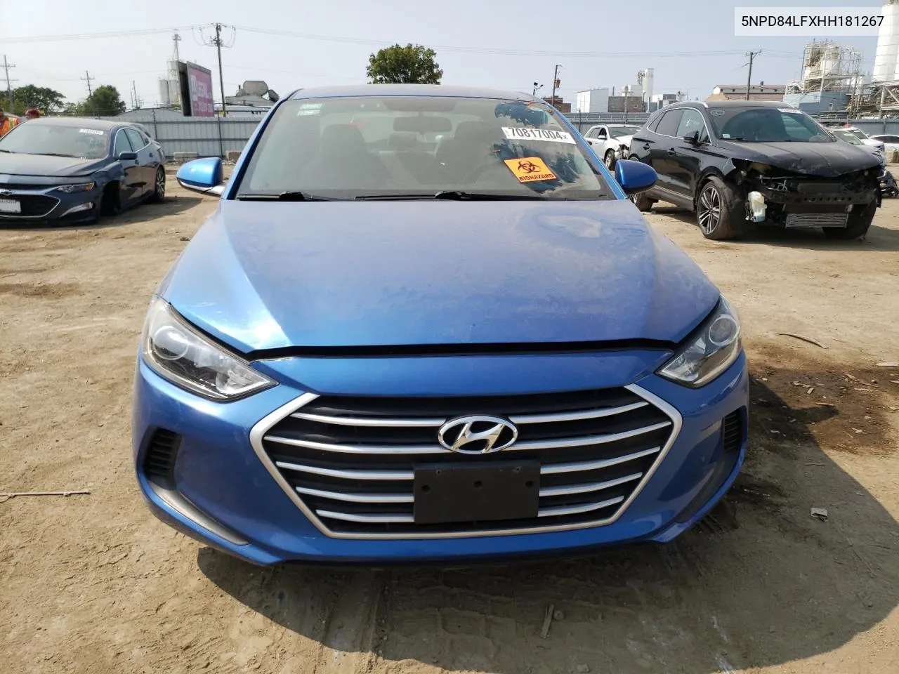 5NPD84LFXHH181267 2017 Hyundai Elantra Se