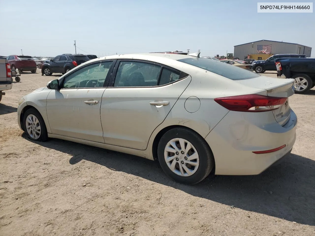 5NPD74LF9HH146660 2017 Hyundai Elantra Se