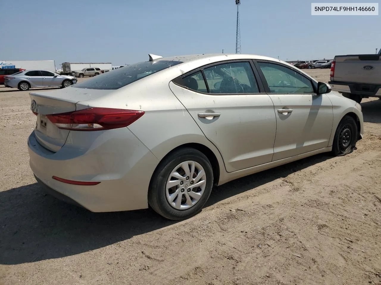 5NPD74LF9HH146660 2017 Hyundai Elantra Se