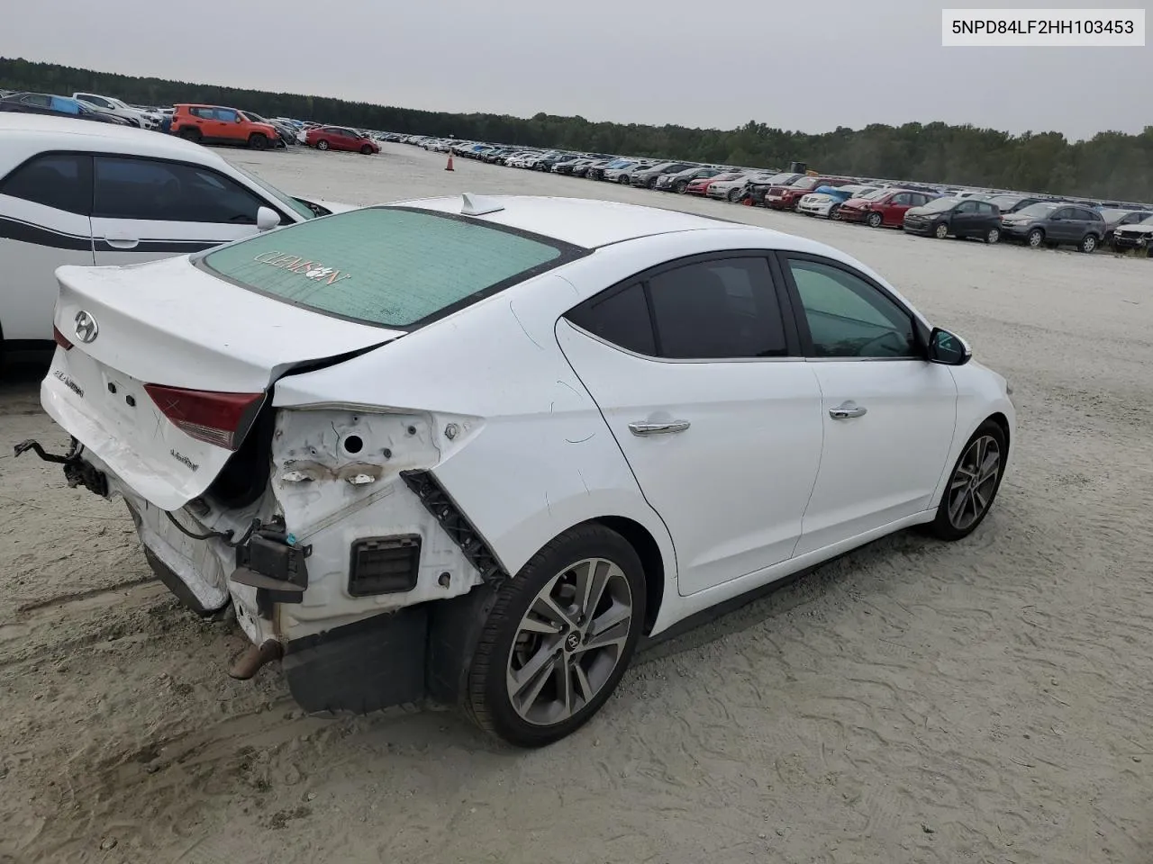 2017 Hyundai Elantra Se VIN: 5NPD84LF2HH103453 Lot: 70966444