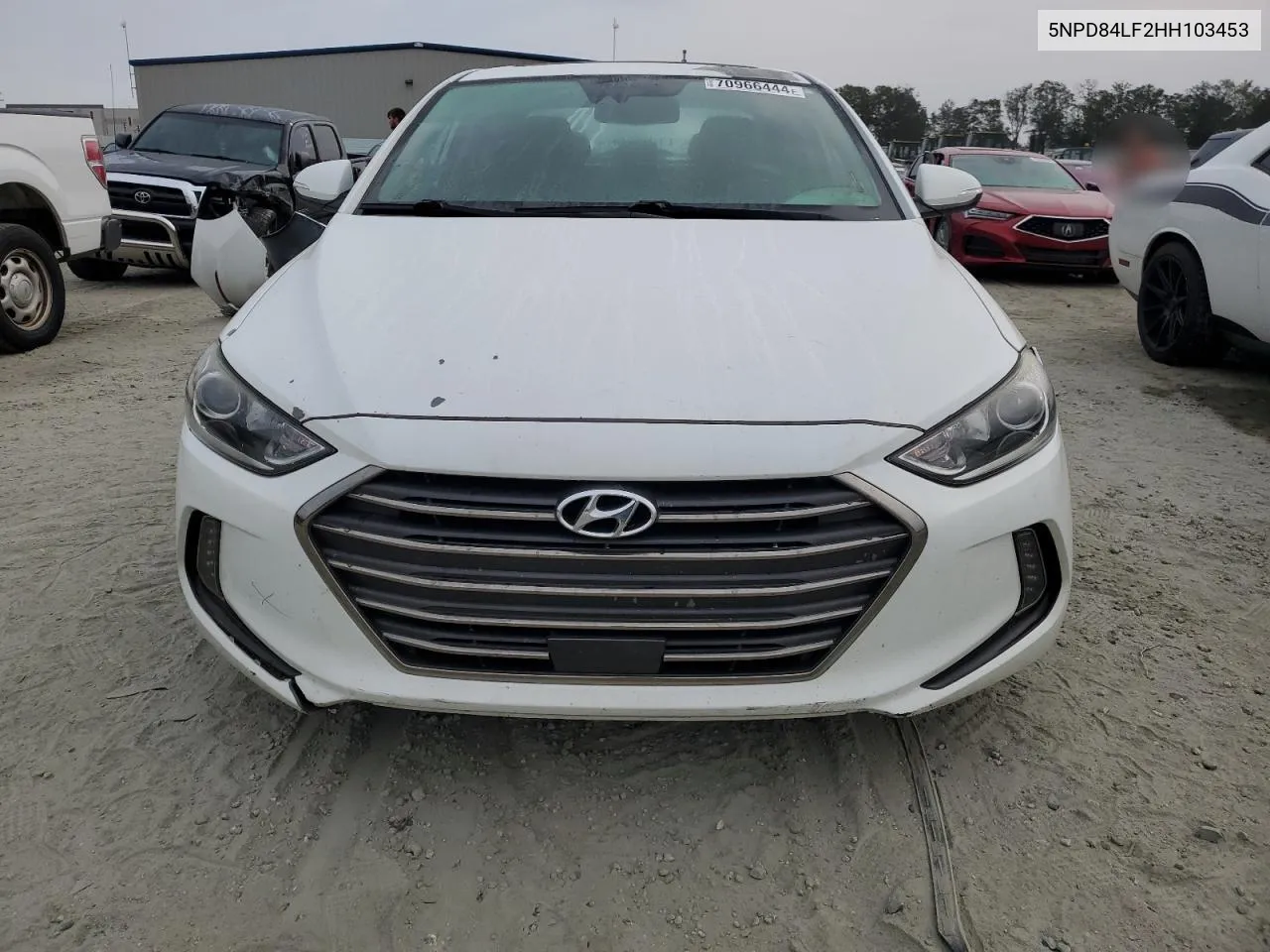 5NPD84LF2HH103453 2017 Hyundai Elantra Se