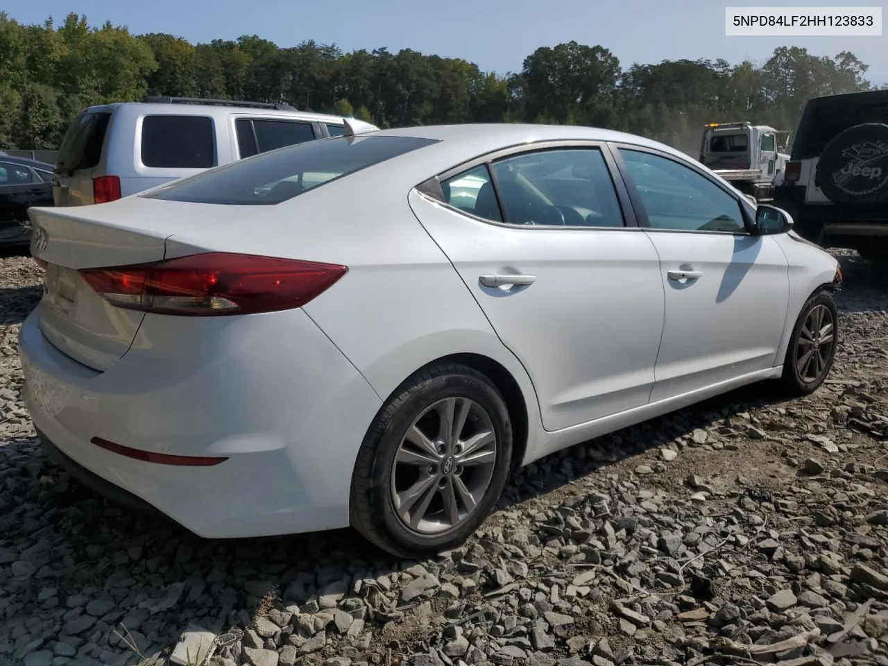 2017 Hyundai Elantra Se VIN: 5NPD84LF2HH123833 Lot: 71041054