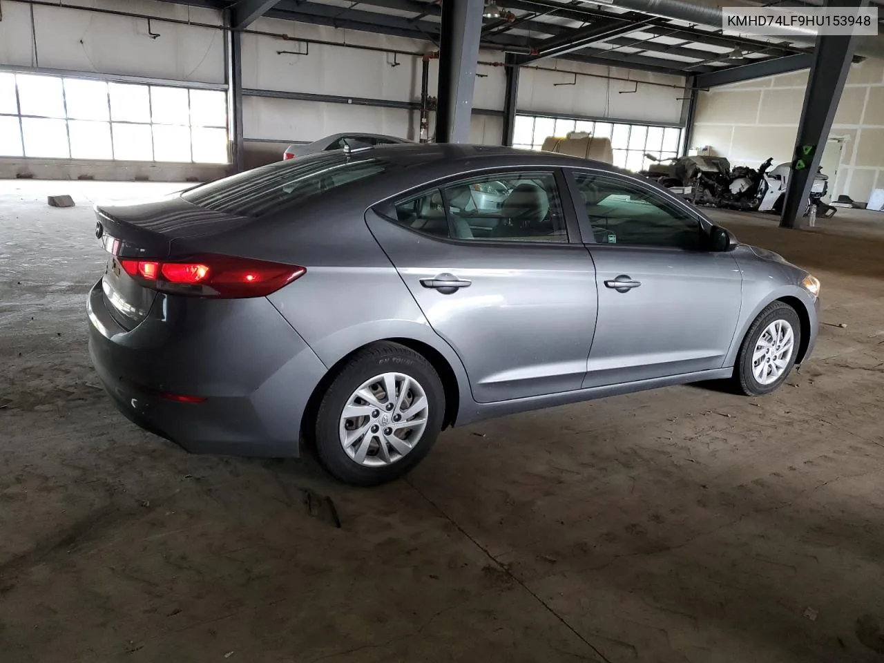 KMHD74LF9HU153948 2017 Hyundai Elantra Se