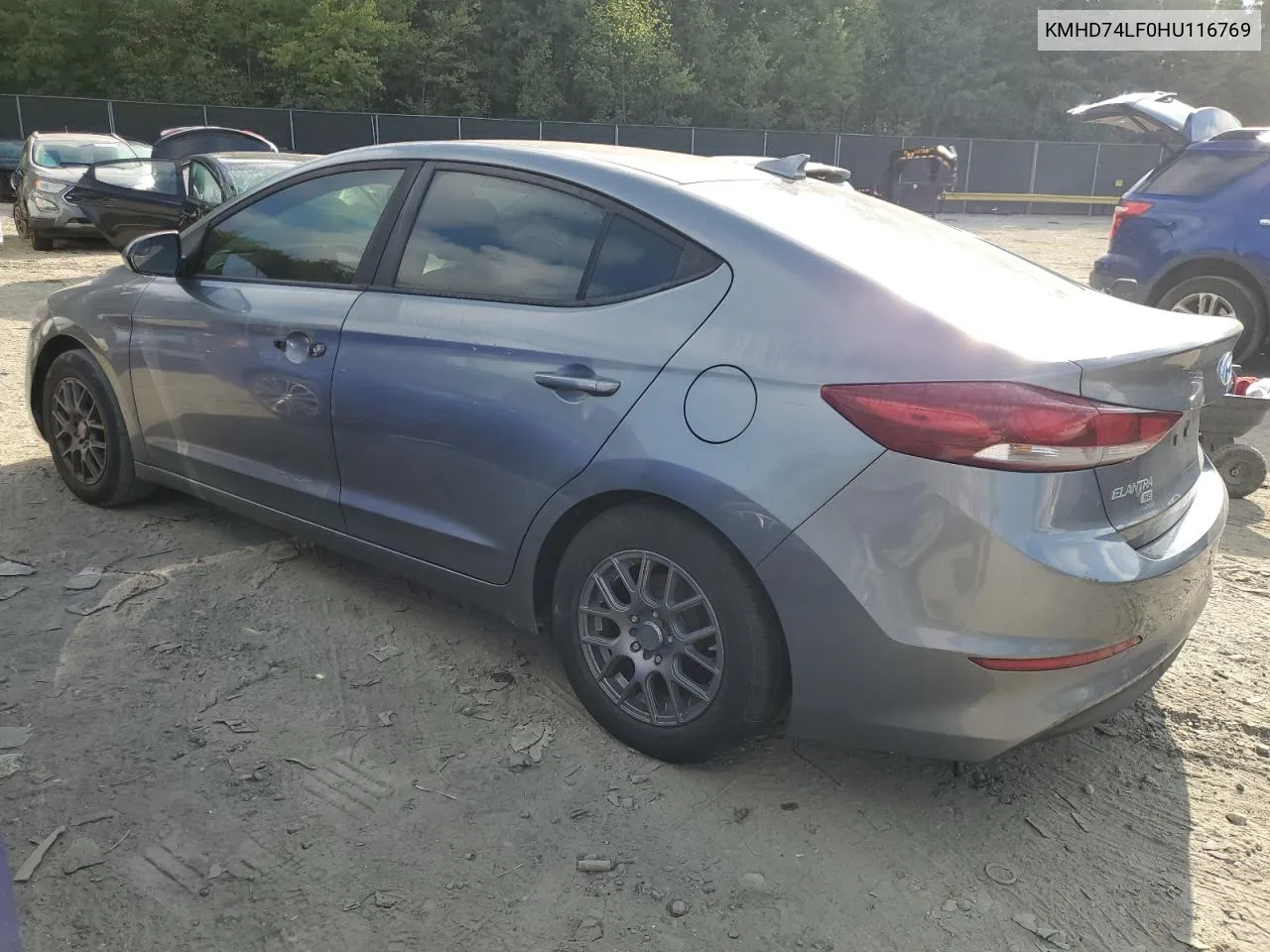 KMHD74LF0HU116769 2017 Hyundai Elantra Se