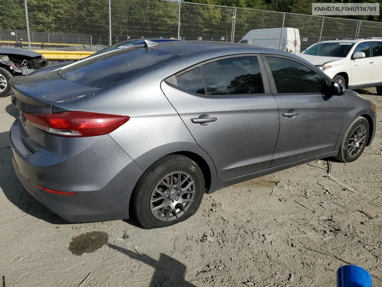 KMHD74LF0HU116769 2017 Hyundai Elantra Se