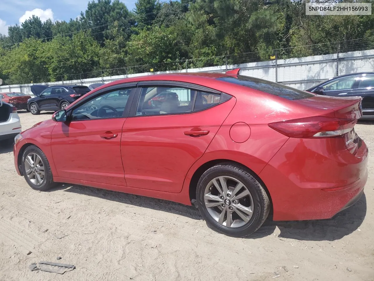 2017 Hyundai Elantra Se VIN: 5NPD84LF2HH156993 Lot: 71195644