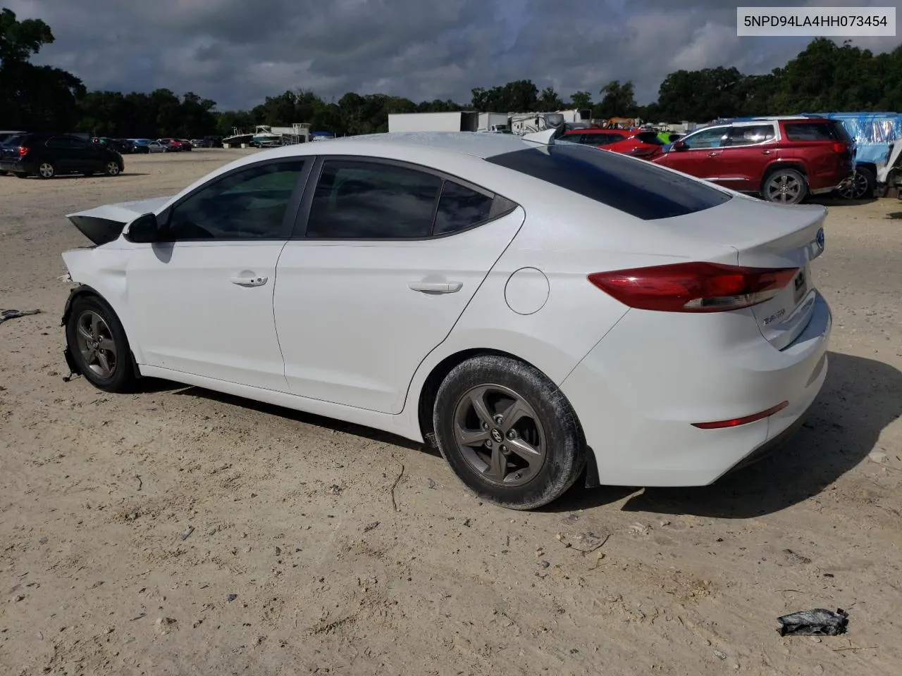 2017 Hyundai Elantra Eco VIN: 5NPD94LA4HH073454 Lot: 71242734