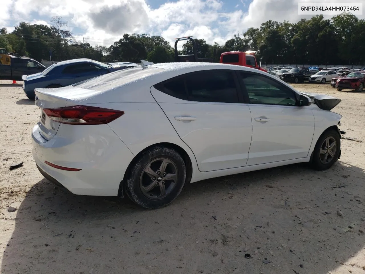 2017 Hyundai Elantra Eco VIN: 5NPD94LA4HH073454 Lot: 71242734