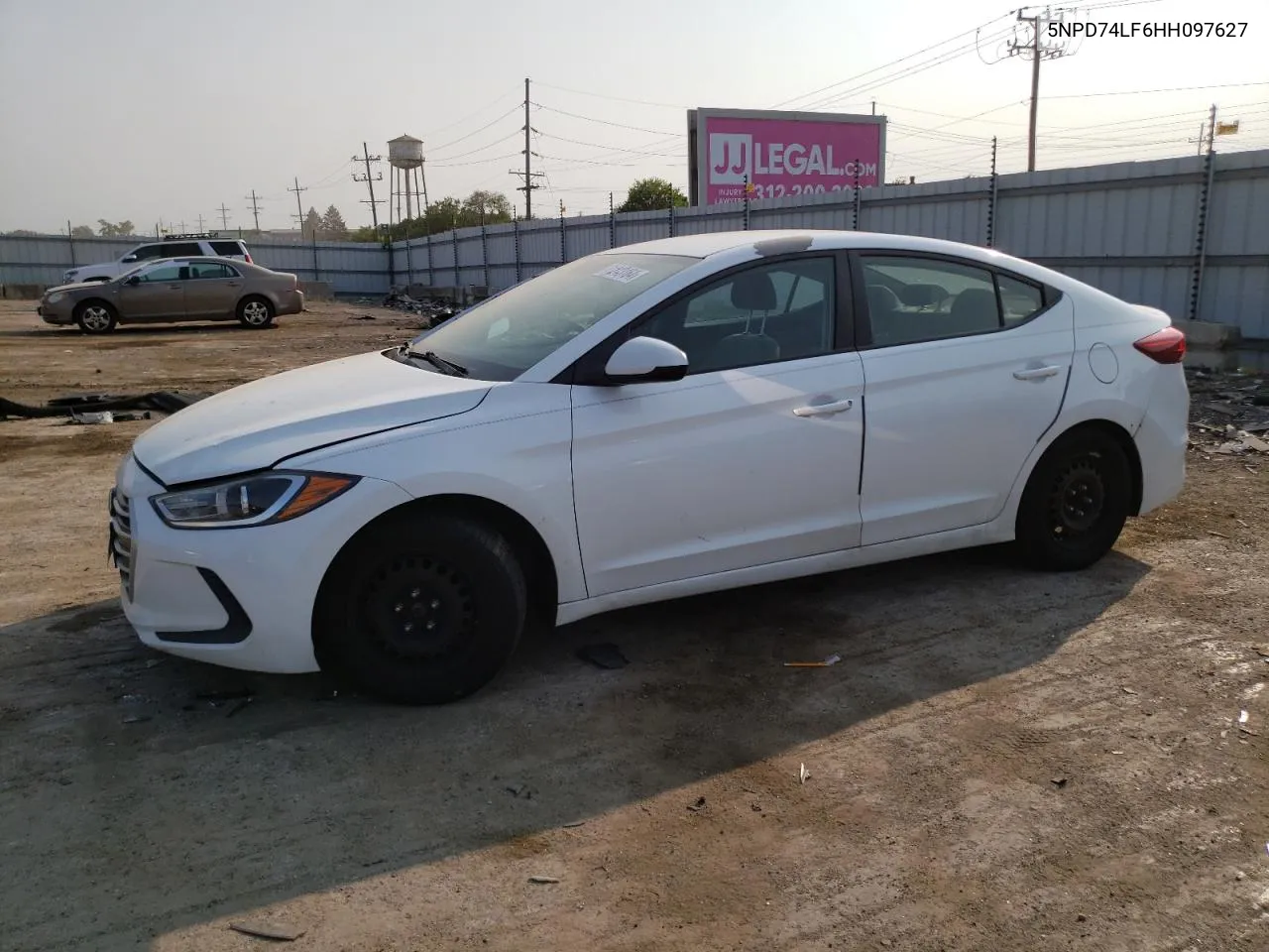 2017 Hyundai Elantra Se VIN: 5NPD74LF6HH097627 Lot: 71243164