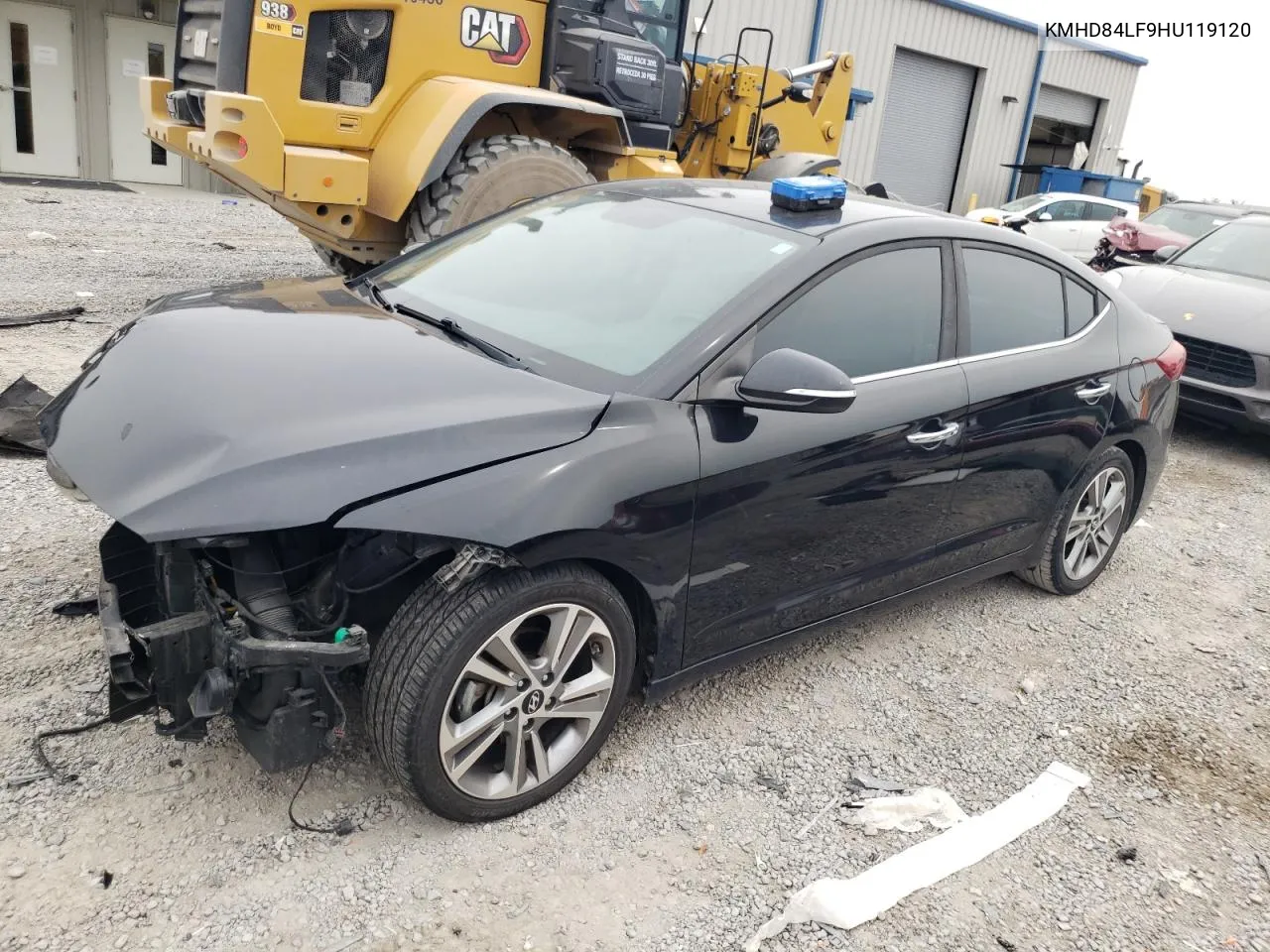 KMHD84LF9HU119120 2017 Hyundai Elantra Se