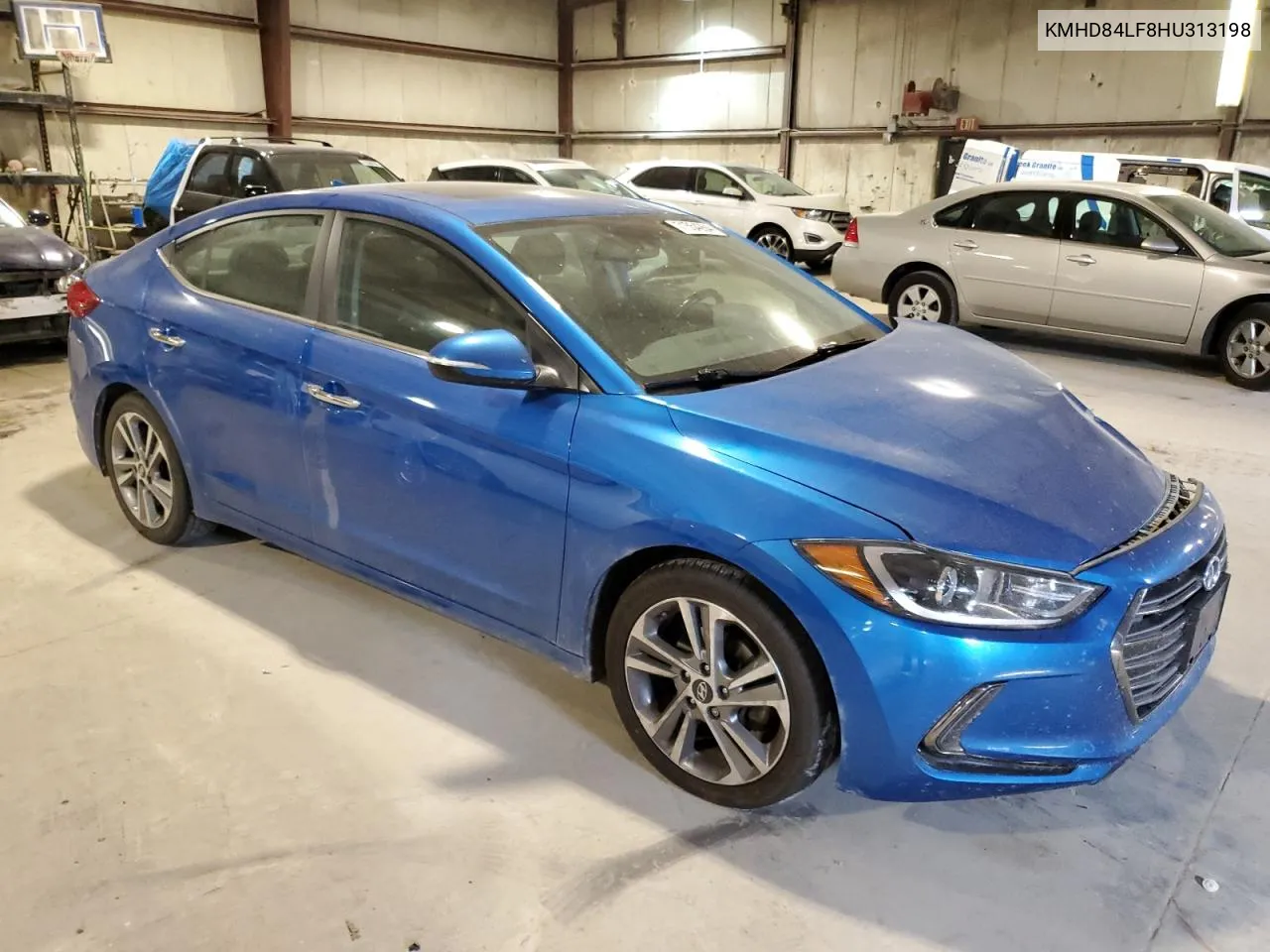 2017 Hyundai Elantra Se VIN: KMHD84LF8HU313198 Lot: 71554264