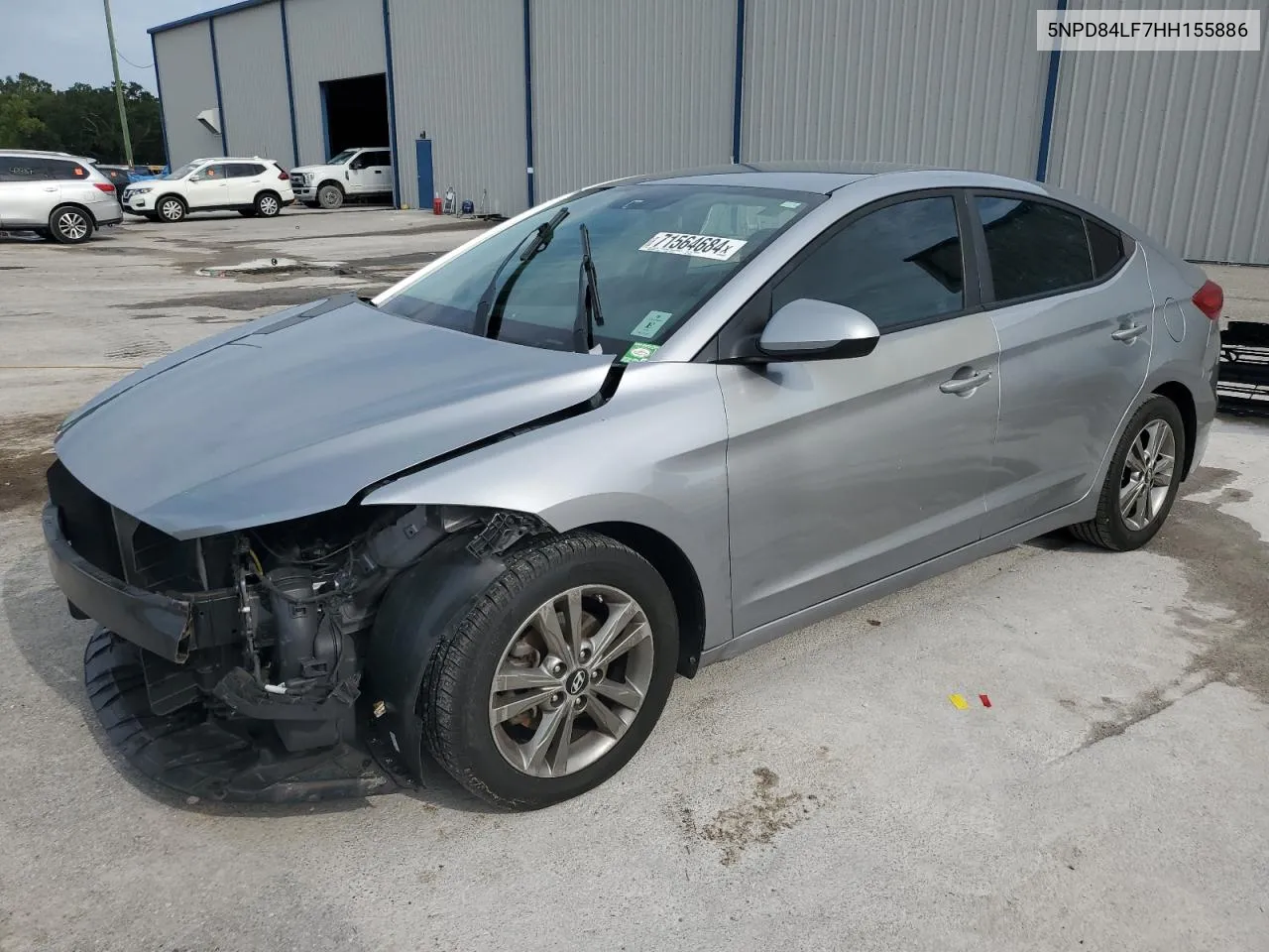 5NPD84LF7HH155886 2017 Hyundai Elantra Se