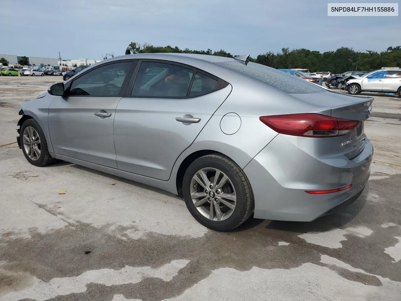 2017 Hyundai Elantra Se VIN: 5NPD84LF7HH155886 Lot: 71564684