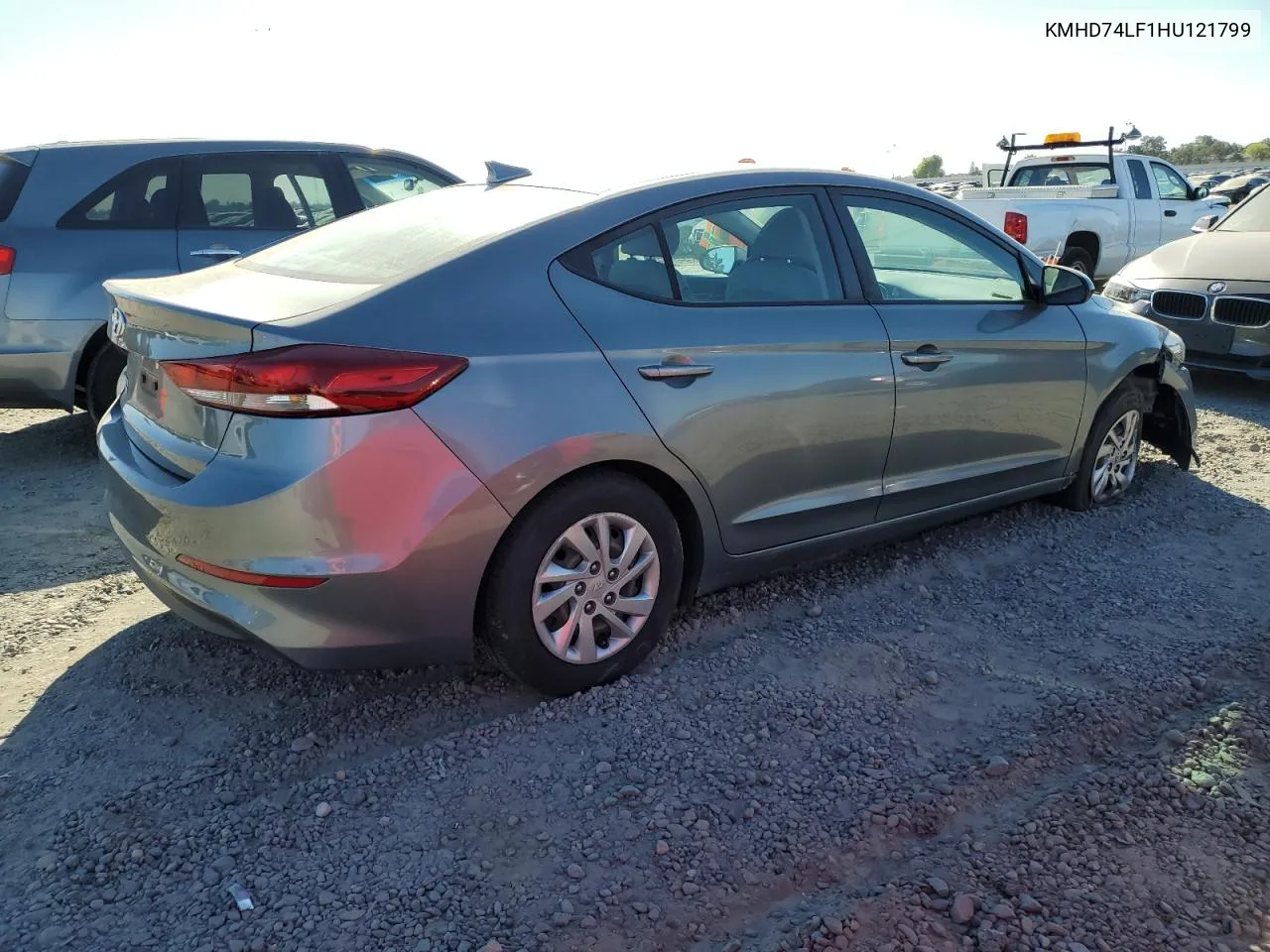 KMHD74LF1HU121799 2017 Hyundai Elantra Se