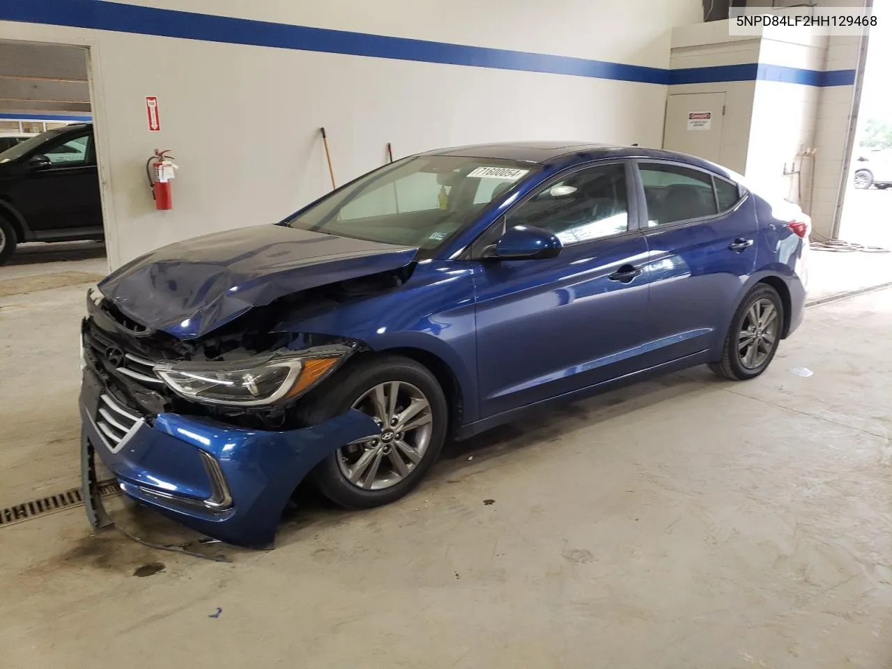 5NPD84LF2HH129468 2017 Hyundai Elantra Se