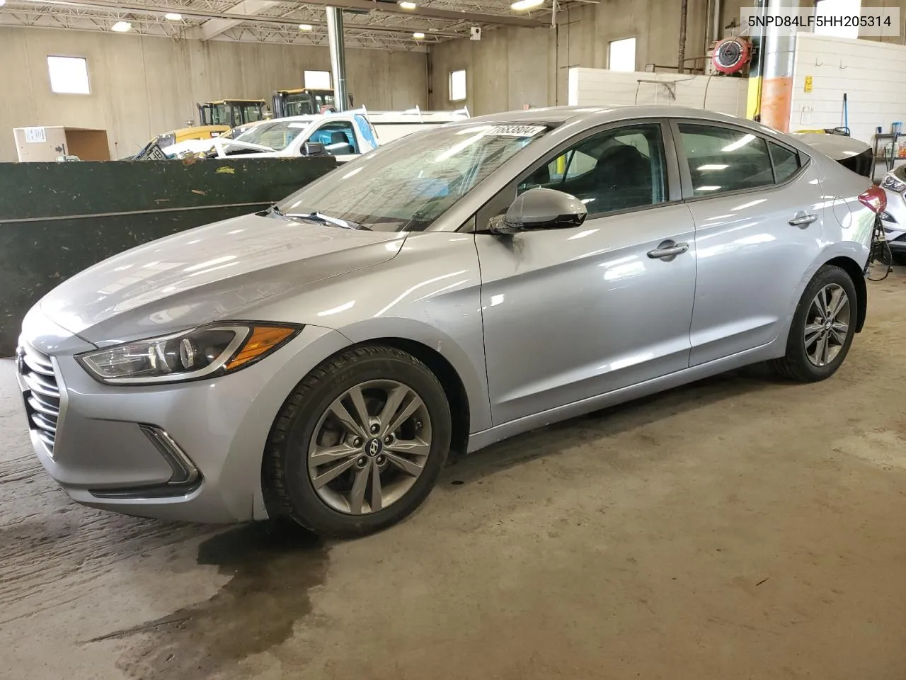 2017 Hyundai Elantra Se VIN: 5NPD84LF5HH205314 Lot: 71683804