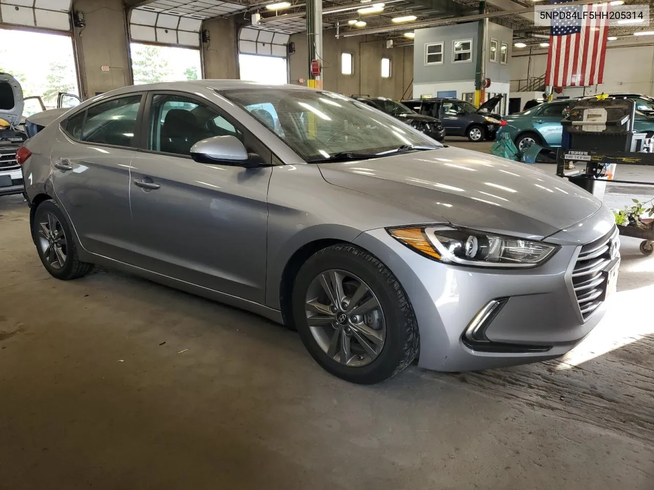 5NPD84LF5HH205314 2017 Hyundai Elantra Se