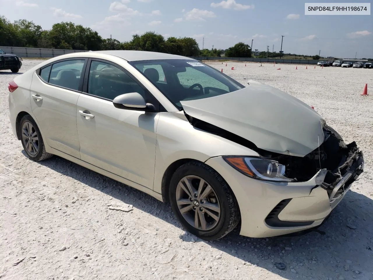 2017 Hyundai Elantra Se VIN: 5NPD84LF9HH198674 Lot: 71732514