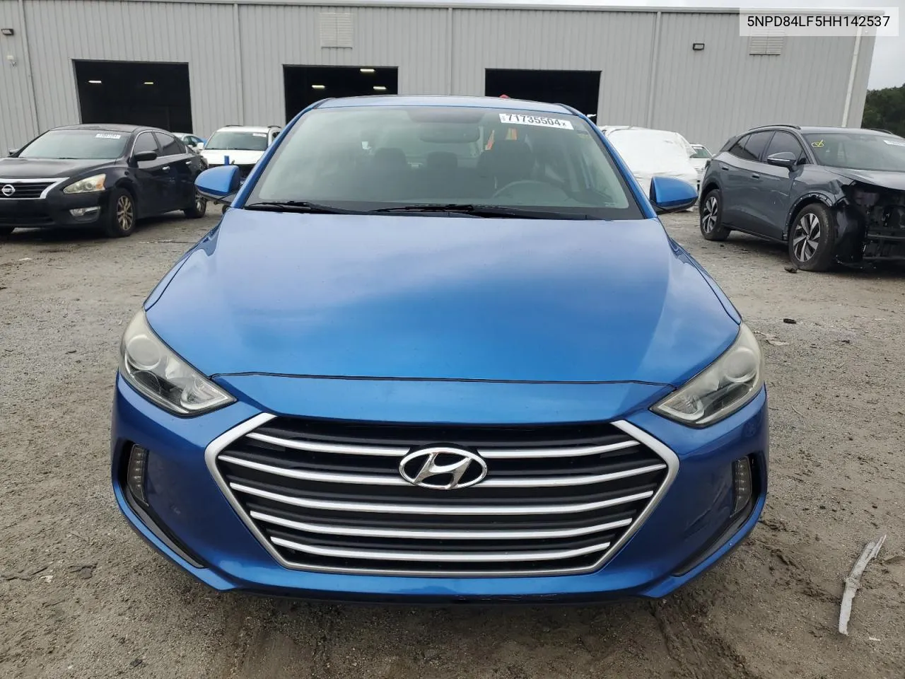 5NPD84LF5HH142537 2017 Hyundai Elantra Se