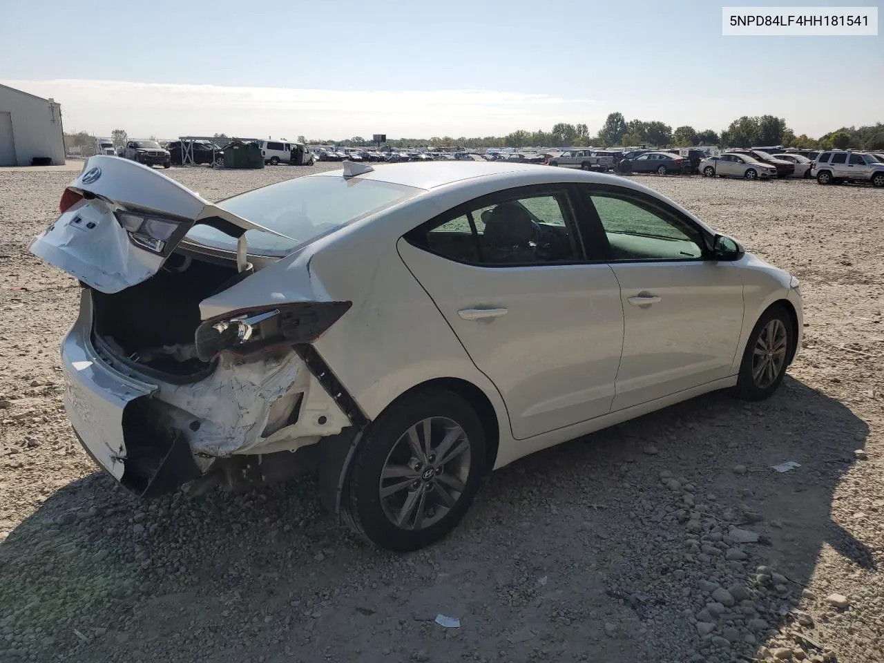 2017 Hyundai Elantra Se VIN: 5NPD84LF4HH181541 Lot: 71739574