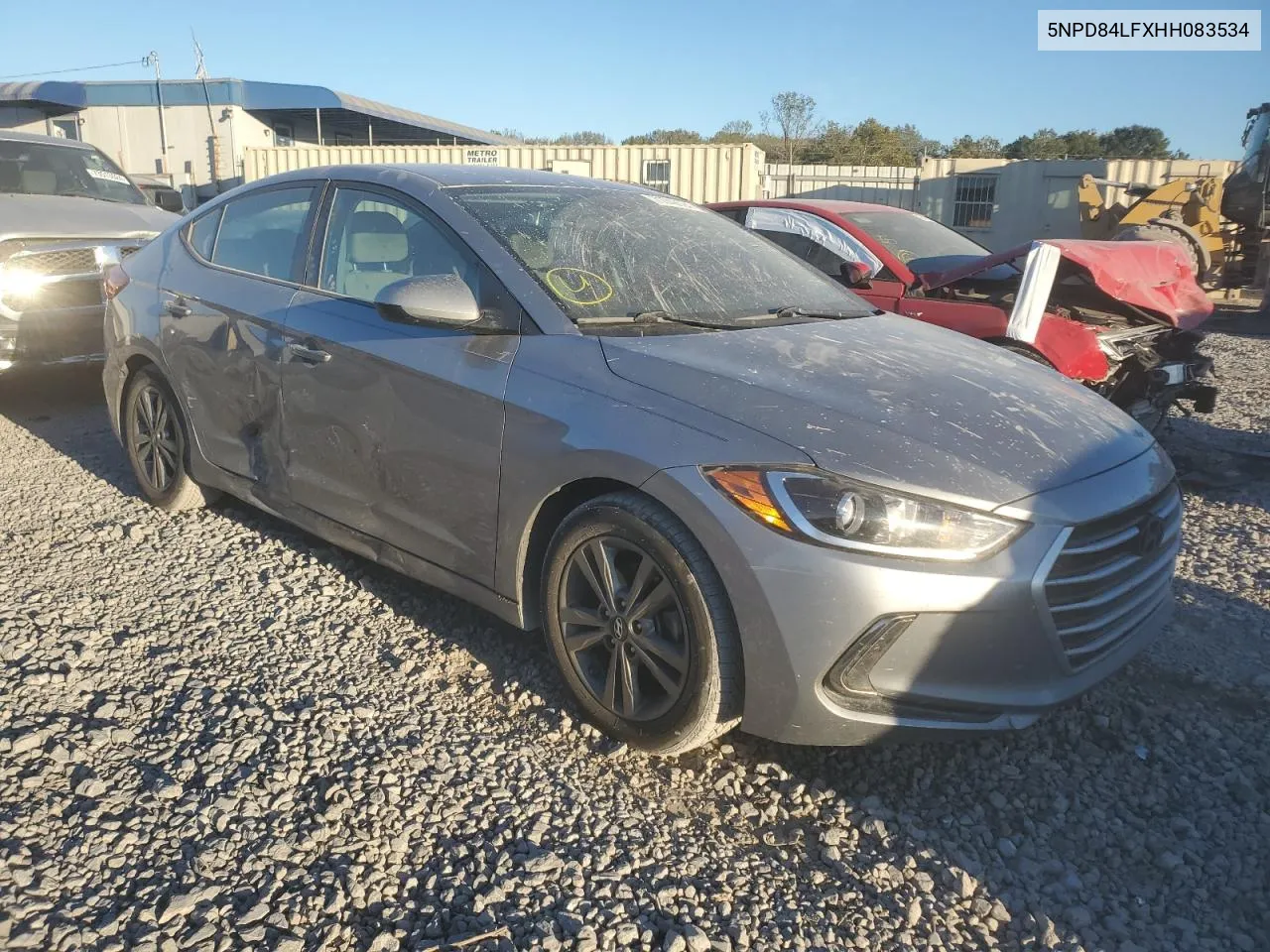 5NPD84LFXHH083534 2017 Hyundai Elantra Se