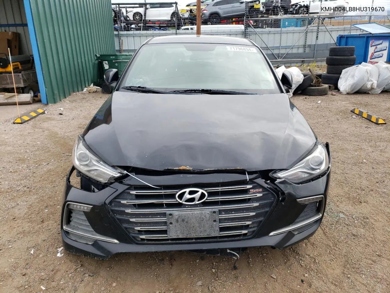 KMHD04LB8HU319670 2017 Hyundai Elantra Sport