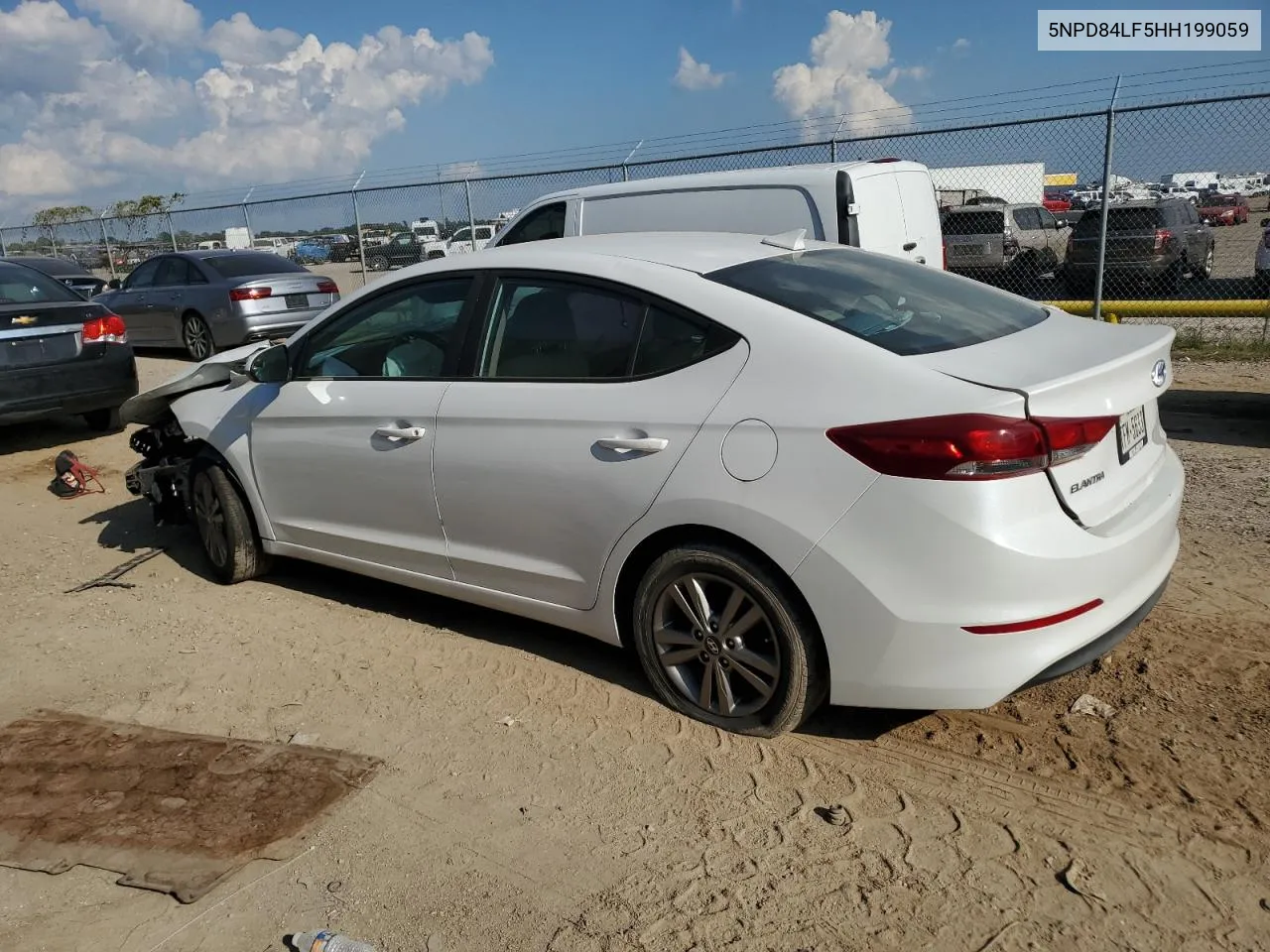 5NPD84LF5HH199059 2017 Hyundai Elantra Se