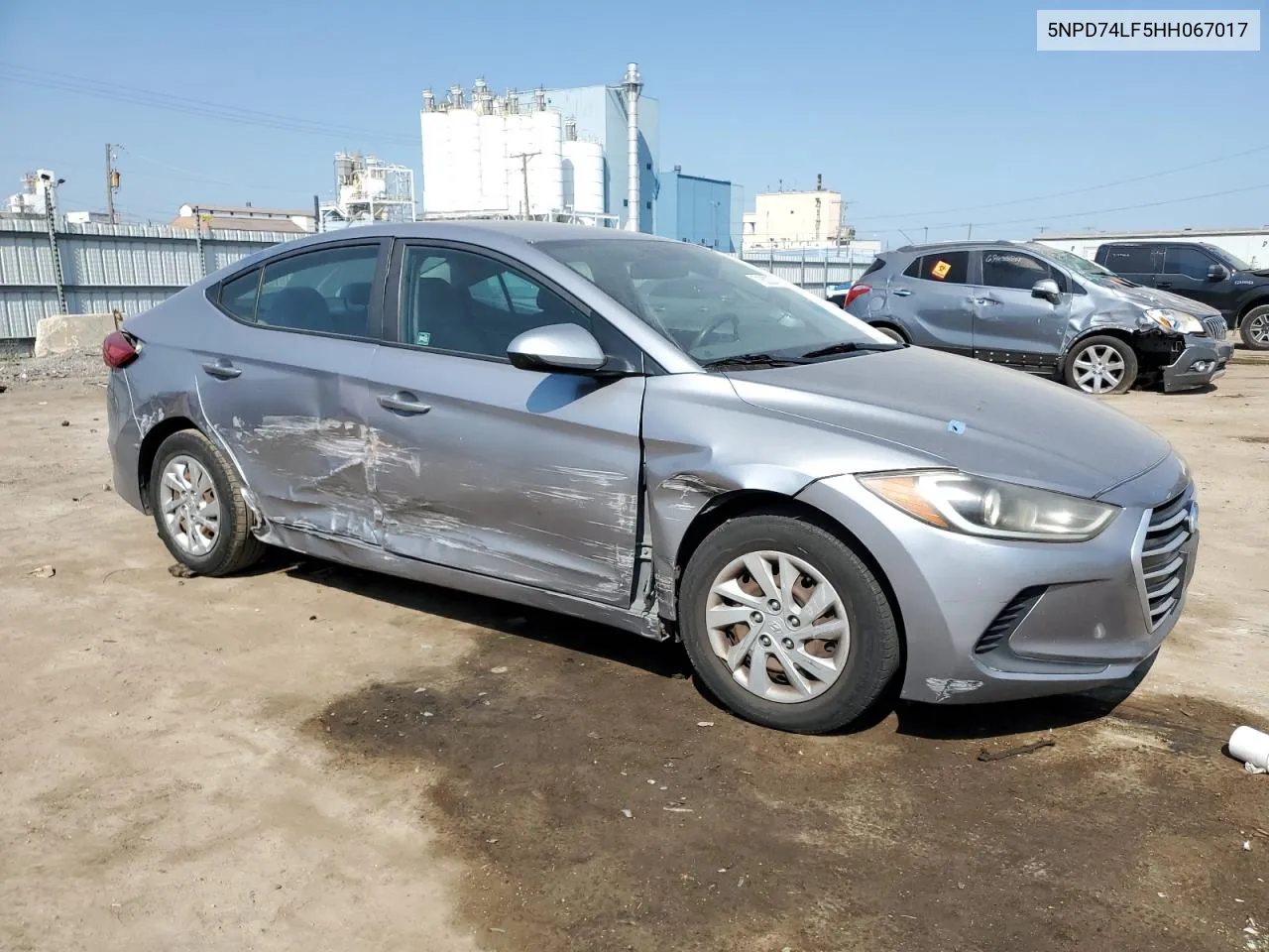 2017 Hyundai Elantra Se VIN: 5NPD74LF5HH067017 Lot: 71852334