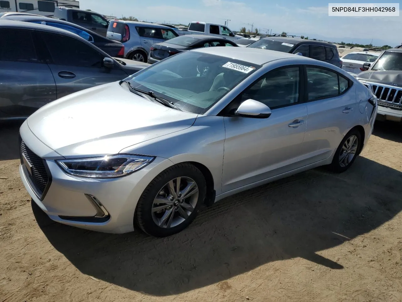 5NPD84LF3HH042968 2017 Hyundai Elantra Se