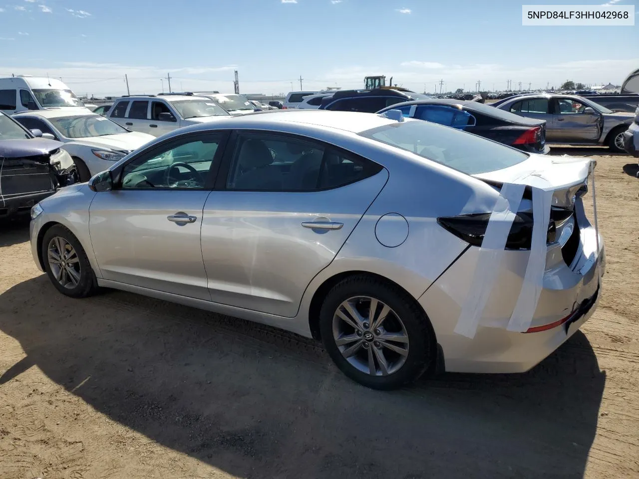 5NPD84LF3HH042968 2017 Hyundai Elantra Se