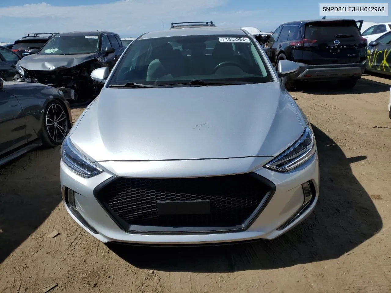 2017 Hyundai Elantra Se VIN: 5NPD84LF3HH042968 Lot: 71955964