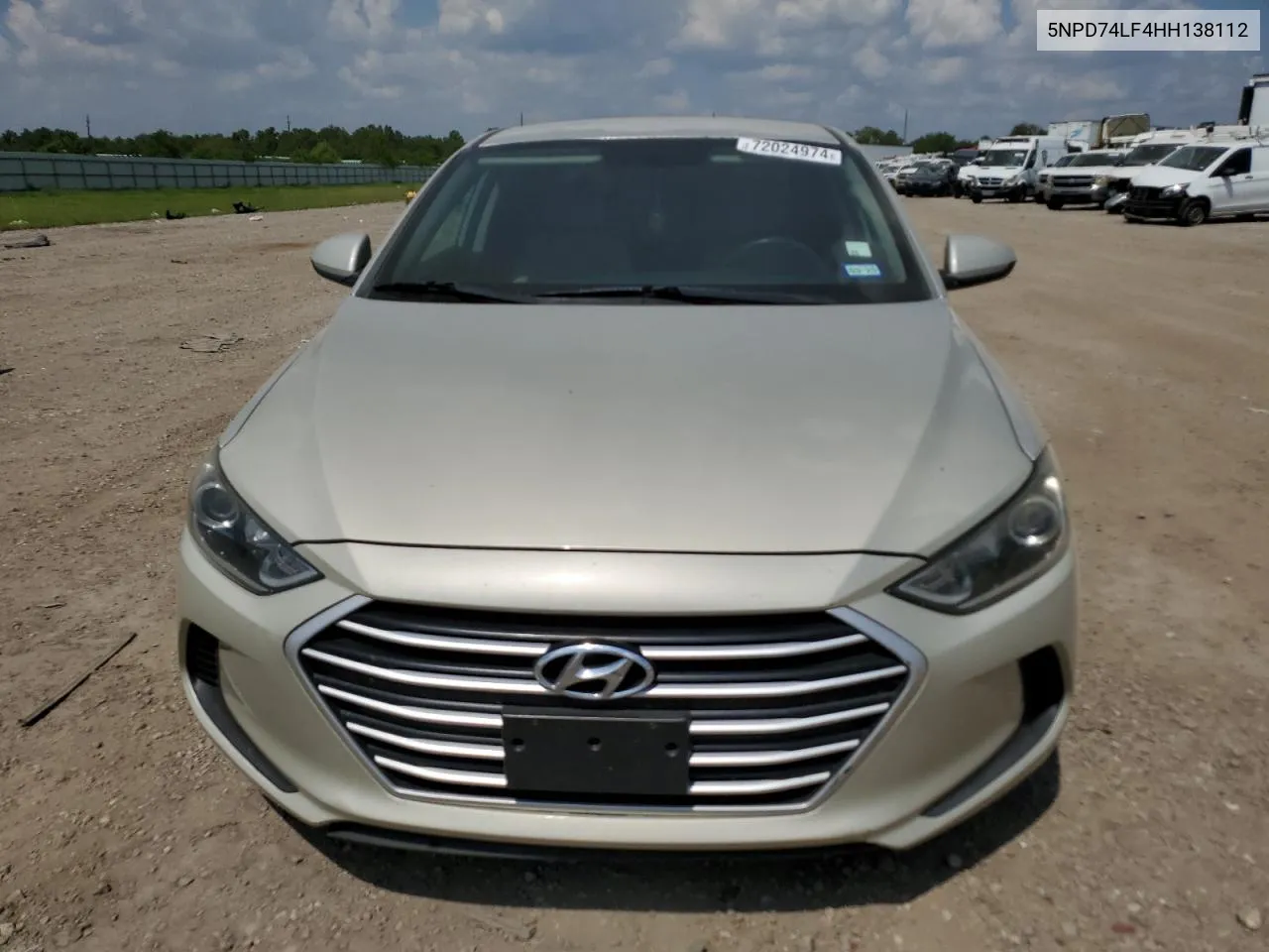 5NPD74LF4HH138112 2017 Hyundai Elantra Se