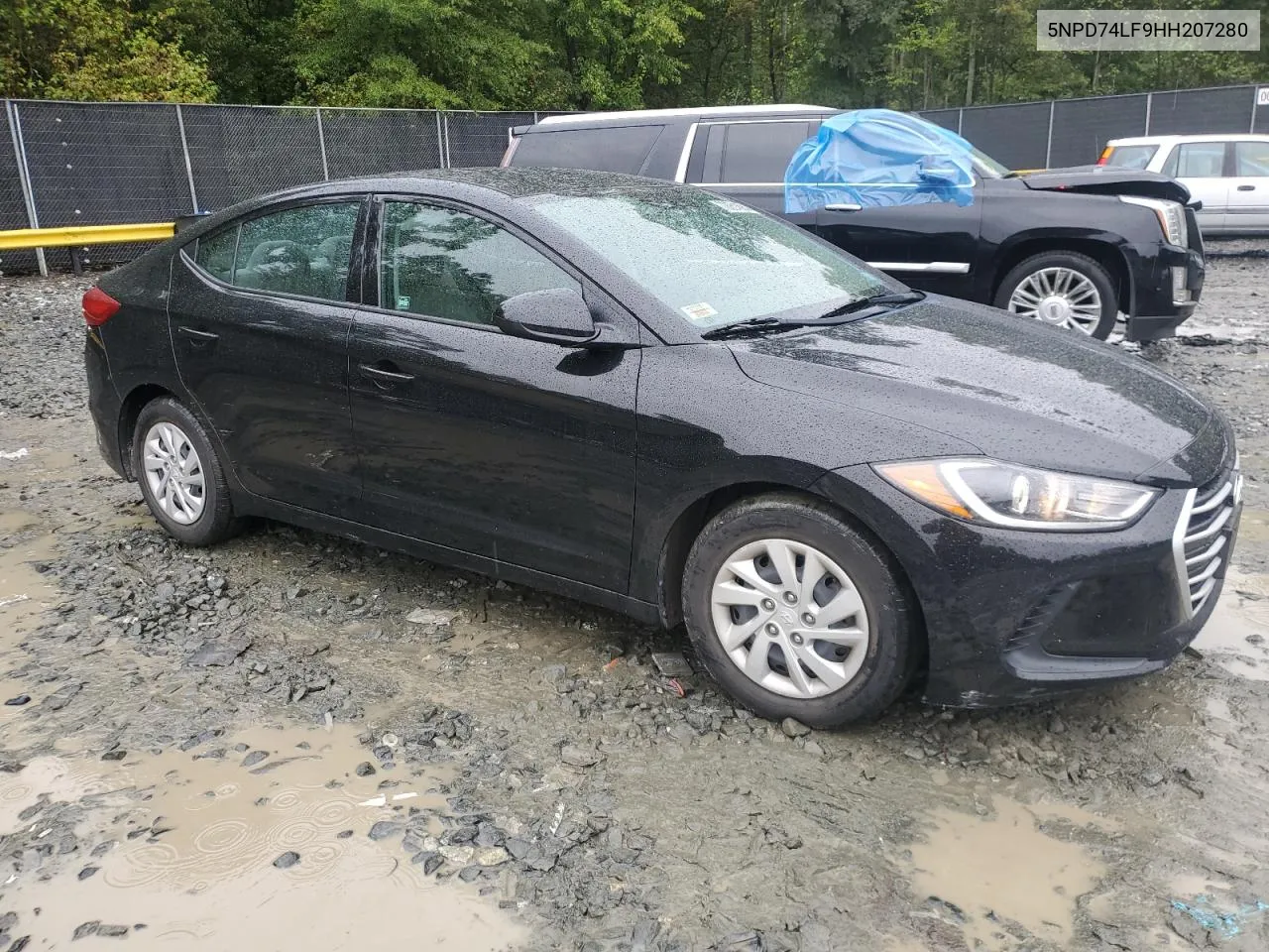 2017 Hyundai Elantra Se VIN: 5NPD74LF9HH207280 Lot: 72051804